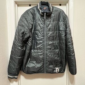 Disney Unisex Charcoal Reversible Puffer Jacket